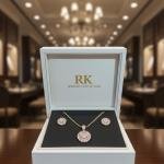 Stone Ring Neckless & earrings