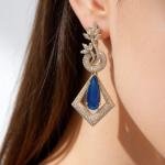 RK Leaf Drop Earrings