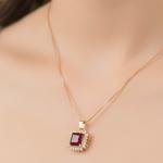 Red Gem Necklace