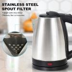 Electric Kettle 2.0L Fast Boil Stainless Steel 1500W
