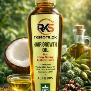 RKS Hair Growth Oil Best Hair Growth Oil for Thicker, Longer Hair
