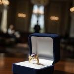 Gold Platted Stone Ring